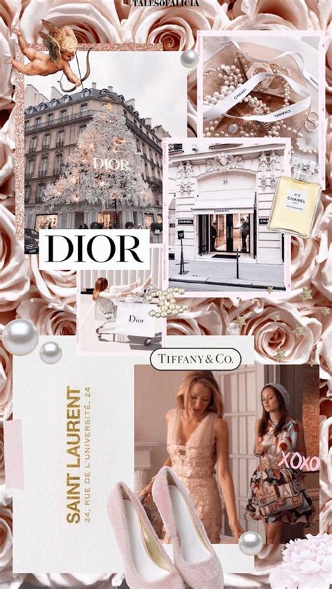 dior girl collage images